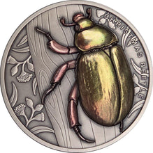 2027 Niue $1 Australia's Christmas Beetle Silver-Plated Coin