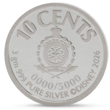 2026 Niue 10c Duck Tales - Scrooge McDuck Lucky Dime 3gm Silver Coin