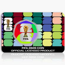 2026 Solomon Isl. 50c FIFA World Cup Silver-Plated BU Coin