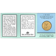 1998 $1 Howard Florey C Mintmark Unc