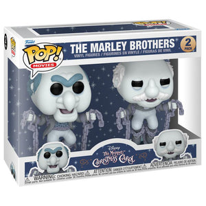 Muppets Christmas Carol - Marley Brothers Pop! 2-pack