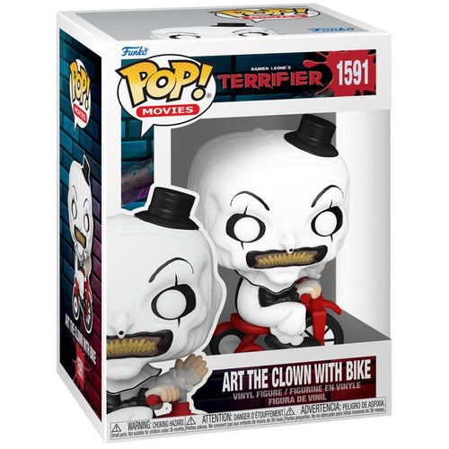 Terrifier - Art the Clown w/bike Pop!