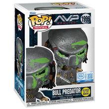 Alien VS Predator: Requiem - Bull Predator (Battle Damaged/Glow) Pop!
