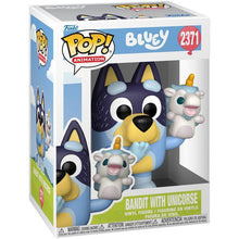 Bluey - Bandit with Unicorse Pop!