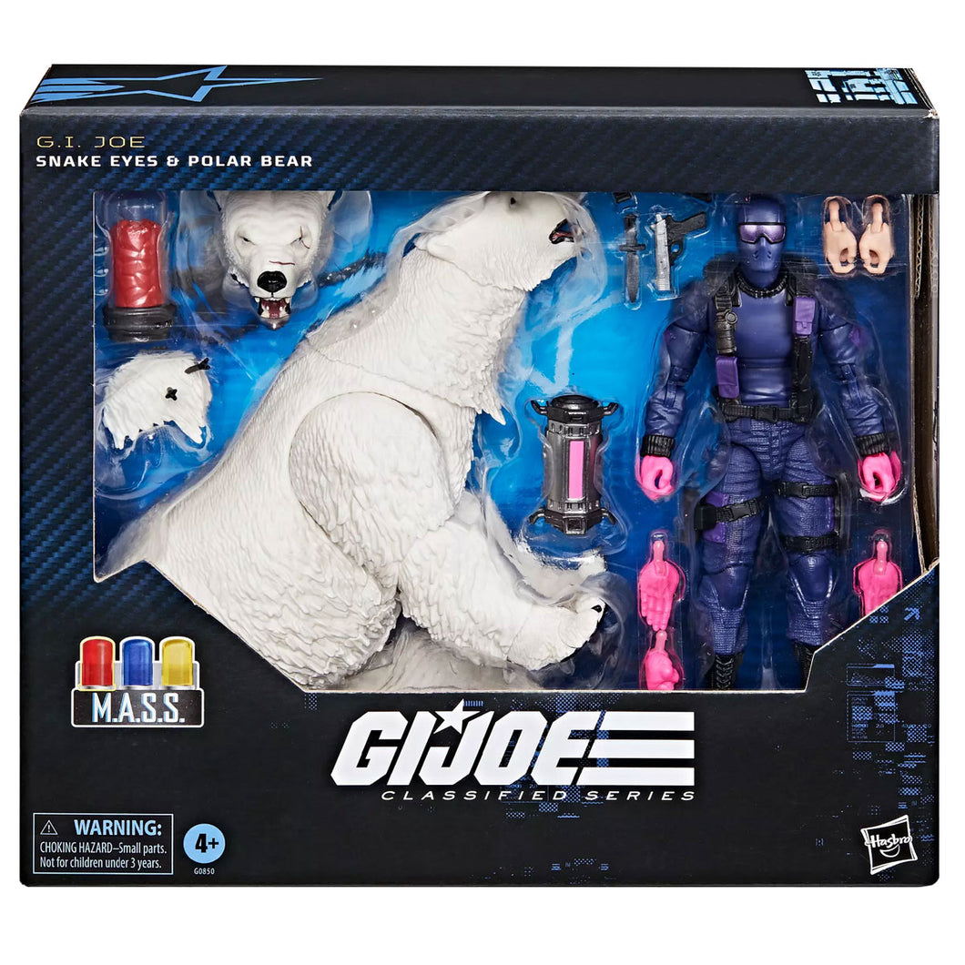 G.I. Joe Classified - #161 Snake Eyes & Polar Bear  6-inch Action Figure
