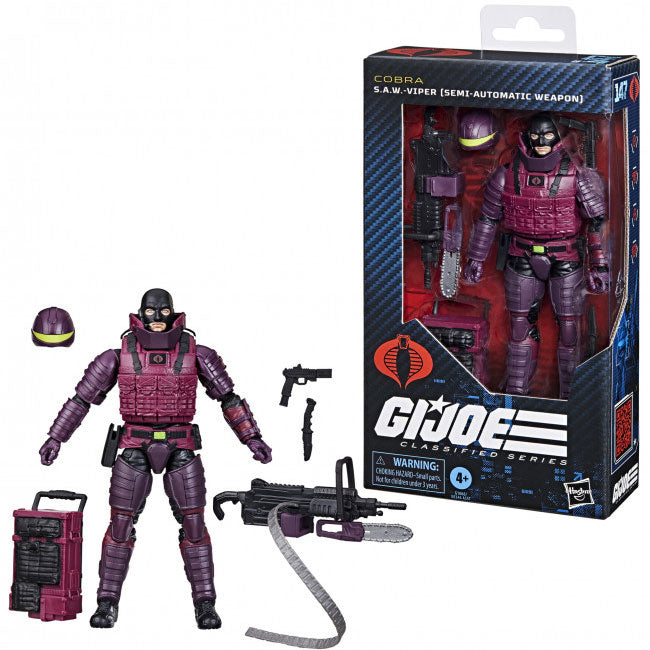 G.I. Joe Classified: #147 S.A.W. Viper 6-inch Action Figure