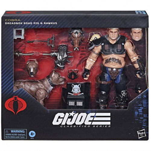 G.I. Joe Classified #135 Dreadnok Road Pig & Rawkus Action Figures