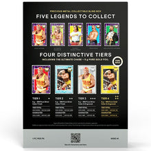2026 Niue WWE Golden Era Legends 5g SIlver Foil Blind Box