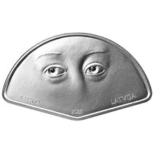 2023 Latvia 5€ Fan of Light Rays Silver Proof