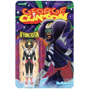 George Clinton Wv01 - George Clinton (Dr. Funkenstein) 3.75" Reaction Figure