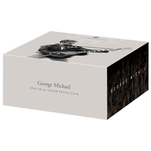 2024 UK £5 Music Legends - George Michael 2oz Silver Proof
