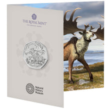 2024 UK 50p Ice Age - Giant Deer BU Coin