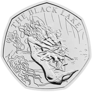 2024 UK 50p Harry Potter - Black Lake BU Coin