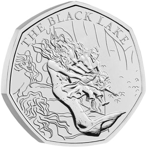 2024 UK 50p Harry Potter - Black Lake BU Coin