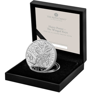 2024 UK £2 Harry Potter- Winged Keys 1oz Silver