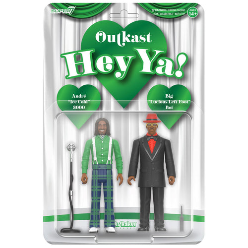 Outkast Wv04 - Outkast (Hey Ya!) 3.75 Inch Reaction Figures (2 Pack)