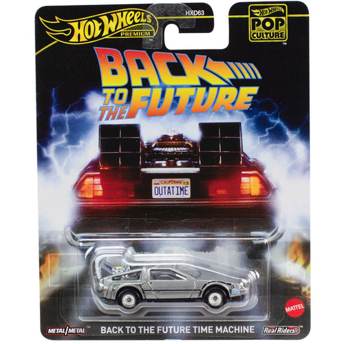 Hot Wheels Pop Culture 2025 Back to the Future - DeLorean DMC12 1:64 Die Cast Vehicle