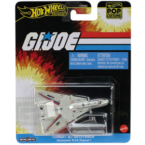 Hot Wheels Pop Culture 2025 GI Joe Skystriker Grumman F-14 Tomcat 1:64 Die Cast Vehicle