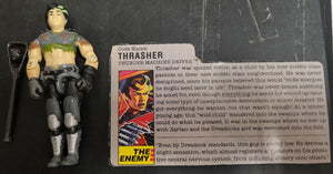 GI Joe ARAH Dreadnok Thunder Machine Near Complete w/Thrasher fig