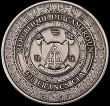 2026 Cameroon 500Fr Sugar Skulls 1/4oz Silver Coin