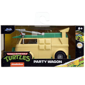 Hollywood Rides - TMNT Party Wagon 1:32 Die Cast Vehicle