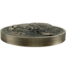 2026 Ascension Isl. $2 Rogue Bison 2oz Silver Coin