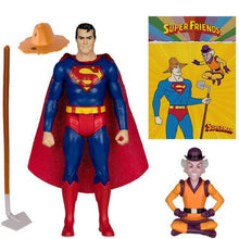 DC Comics - Super Friends Superman & Mr. Mxyzptlk 6” Retro-style Action Figure