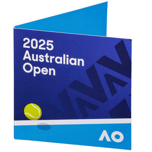 2025 $2 Men’s Australian Open Tennis Uncirculated Coin in Folder