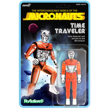 Micronauts Wv04 - Time Traveler (Translucent Orange) 3.75" scale ReAction+ Figure