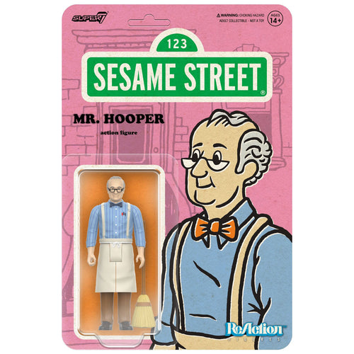 Sesame Street Wv3 - Mr. Hooper ReAction Figure