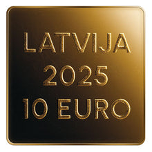 2025 Latvia 10€ Our Land Gold Coin