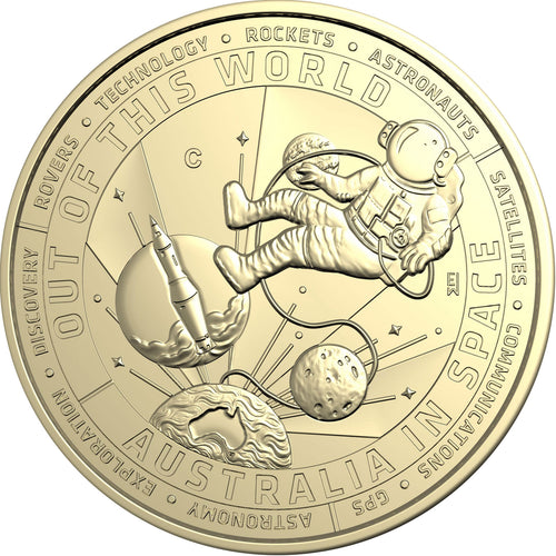 2024 $1 Out of this World 'C' Mintmark Unc *TWO PER PERSON*