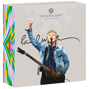 2024 £10 Music Legends - Paul McCartney 5oz Silver Proof Coin