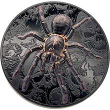 2023 Palau $20 Dark Nature - Black Tarantula 3oz Silver Coin