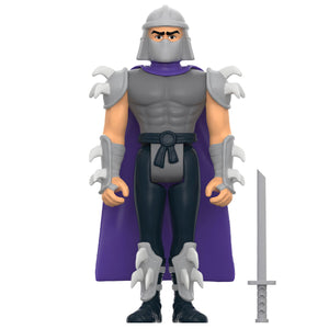 Teenage Mutant Ninja Turtles Wv10 - Shredder (Weird Pizza To Go) 3.75 Inch ReAction Figure