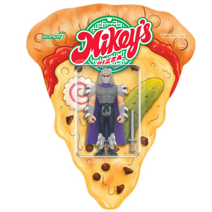 Teenage Mutant Ninja Turtles Wv10 - Shredder (Weird Pizza To Go) 3.75 Inch ReAction Figure