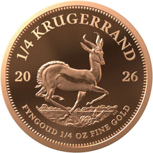 2026 South Africa Krugerrand 1/4oz Gold Proof Coin
