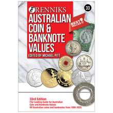 Renniks Australian Coin & Banknote Values 33rd Edition