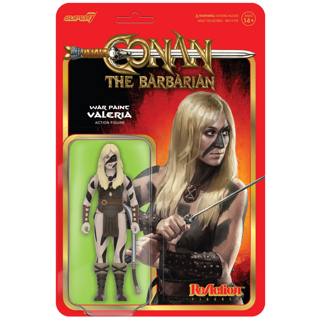 Conan The Barbarian Wv2 - Valeria (War Paint) ReAction Figure