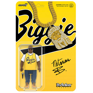 Notorious B.I.G. Wv04 - Notorious B.I.G. (Yellow Jersey) 3.75 inch Reaction Figure