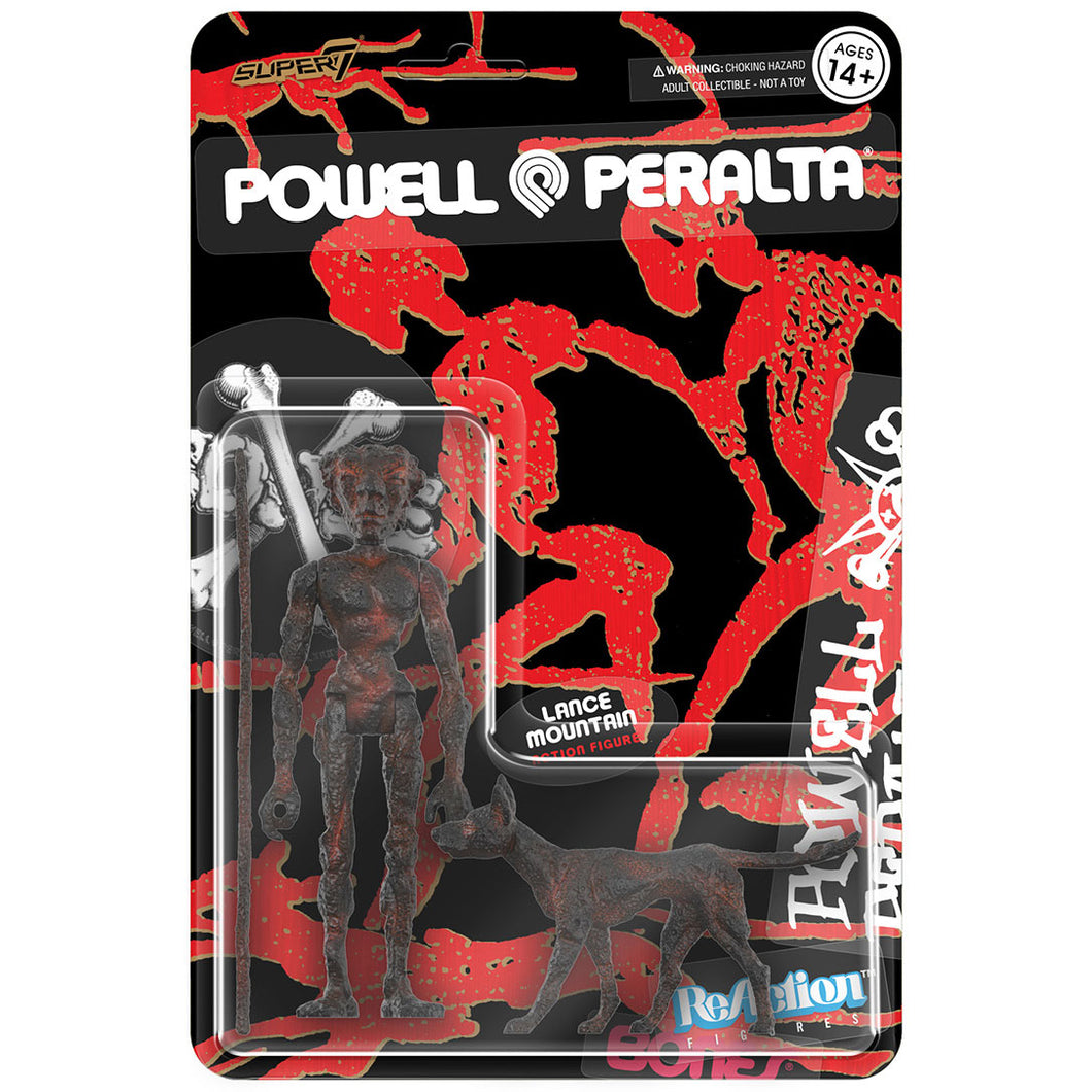 Powell Peralta Wv3 - Lance Mountain (Lava Rock) ReAction Figure