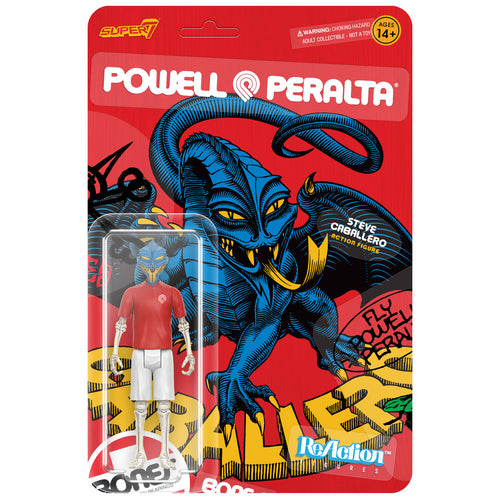 Powell Peralta Wv5 - Steve Caballero Dragon (Animal Chin) ReAction Figure