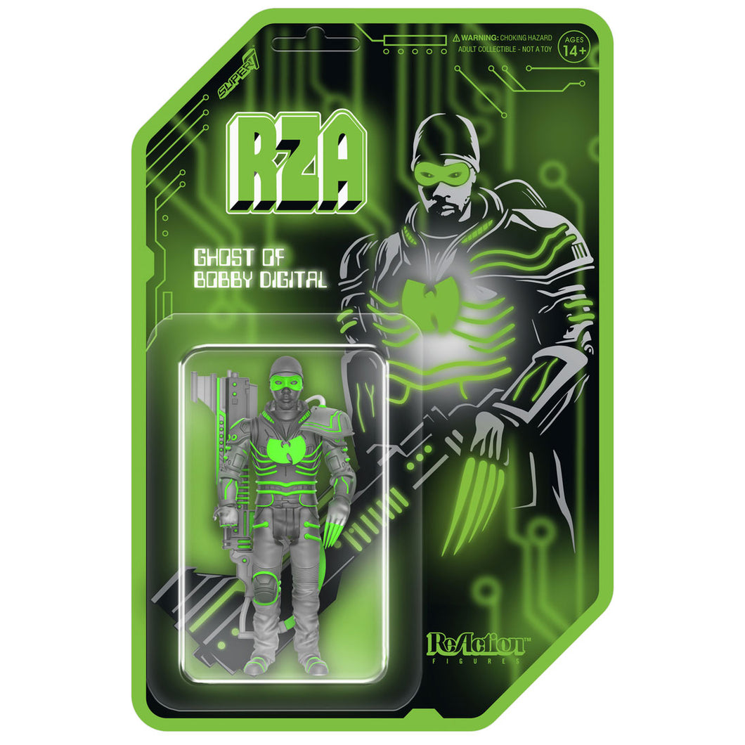 RZA Wv04 - Bobby Digital (Clear) ReAction Figure