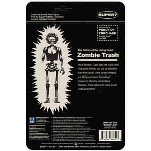 Return Of The Living Dead Wv 05 - Zombie Trash (Monster Glow) ReAction Figure