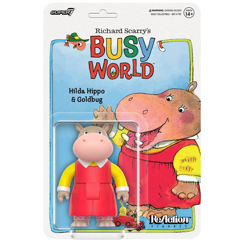 Richard Scarry Wv1 - HildaHippo ReAction Figure