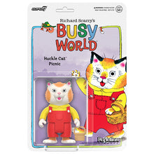 Richard Scarry Wv2 - Huckle Cat (Overalls) ReAction Figure