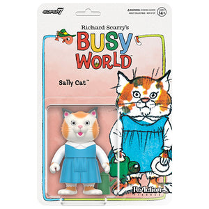 Richard Scarry Wv2 - Sally Cat ReAction Figure