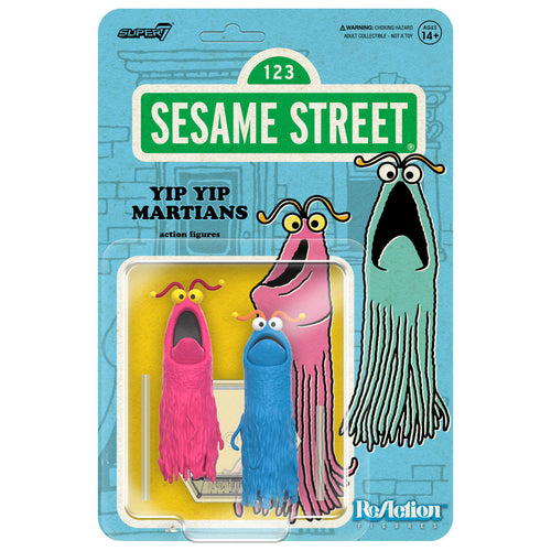 Sesame Street Wave 01 - Yip Yip Martians ReAction Figure