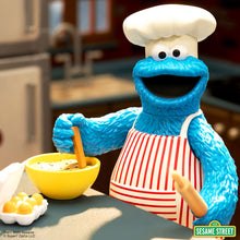 Sesame Street Wv4 - Chef Cookie 3.75 inch ReAction Figure