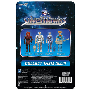 Silverhawks Wv 01 - Bluegrass (Toy Version) ReAction Figure